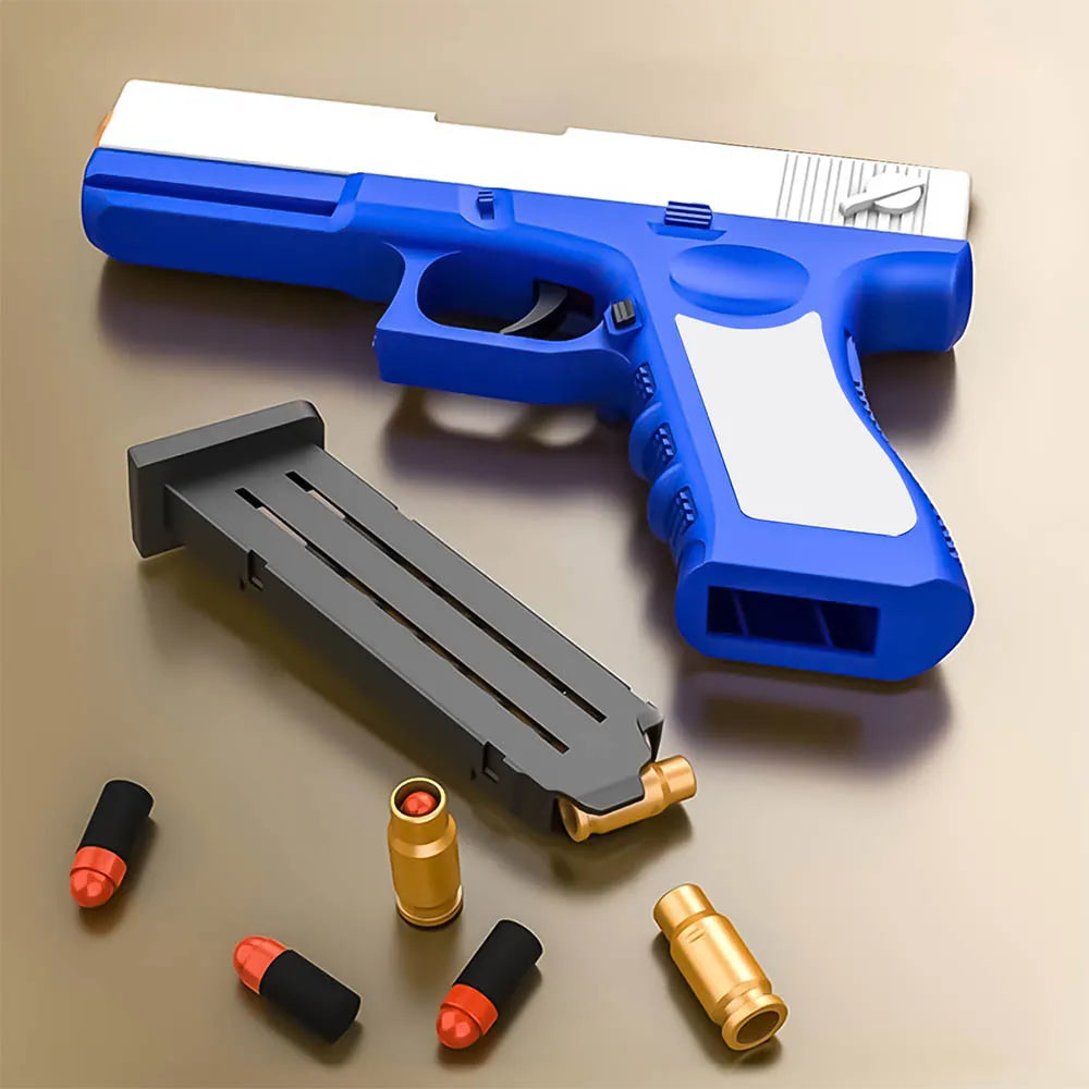 Glock Shell Projectile Child Shooting Simulation Toy Gun, Tiktok, Soft  Shot, Pistol Toy, And Vibrato. From Trendoff2, $11.24